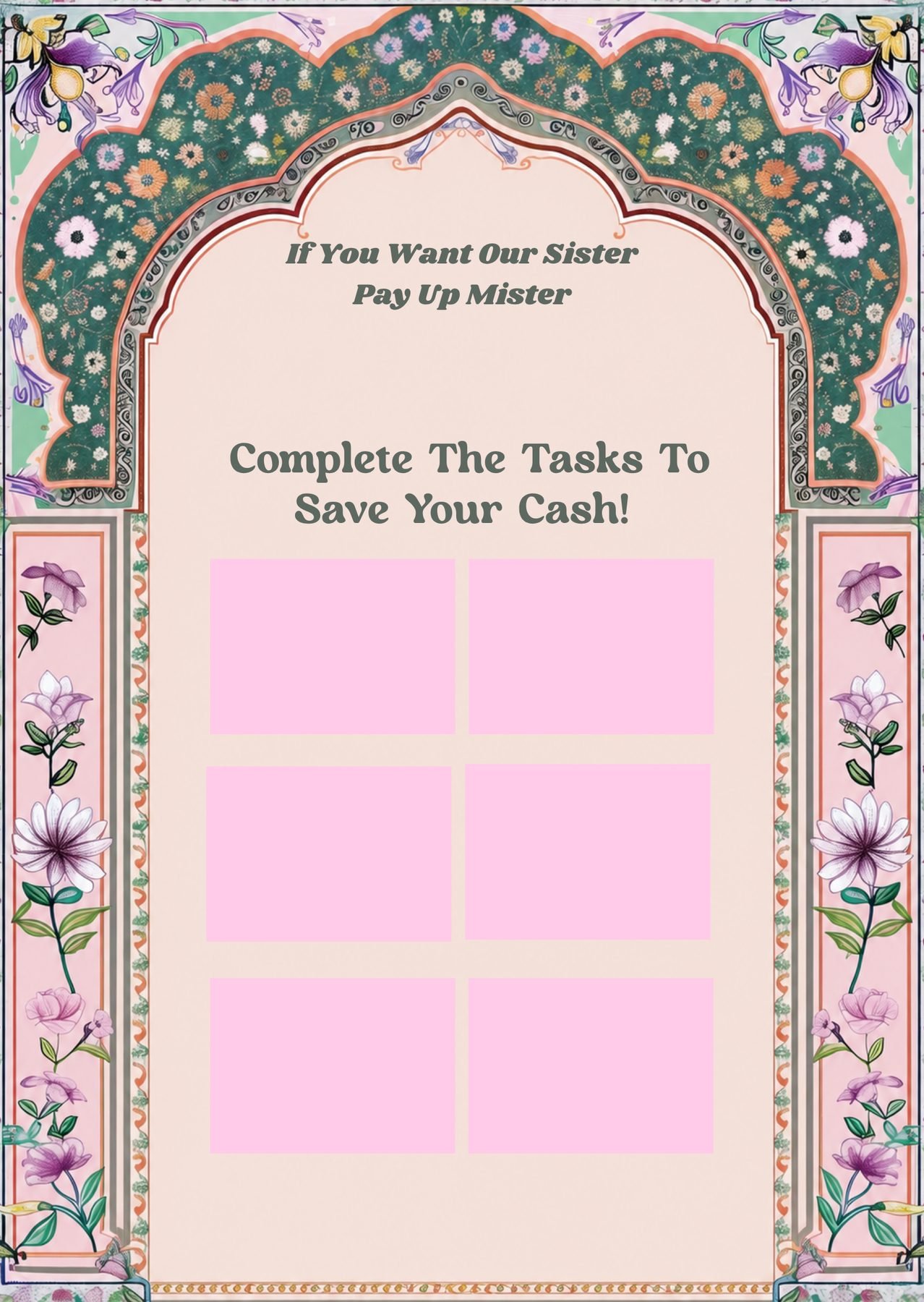 Muslim wedding signs